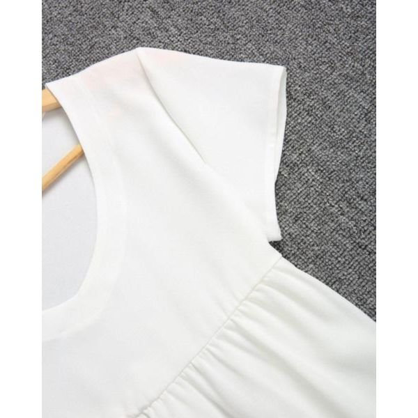 Take it Easy White Mini Dress