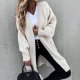 Groovy Plain Long Sleeve Cardigan