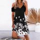 Wild and Free  Black Floral Mini Dress