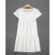 Take it Easy White Mini Dress