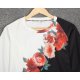 Stunning Round Neck Floral Long Sleeve Sweatshirt