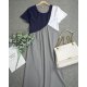 Piece by Piece Colorblocked Maxi Dress